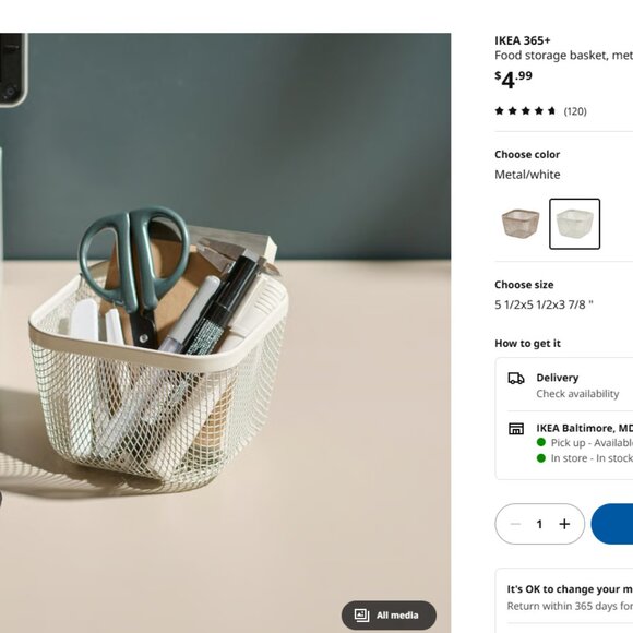 Ikea SKÅDIS Pegboard $100 bundle with FREE Items and extra accessories - Picture 10 of 11